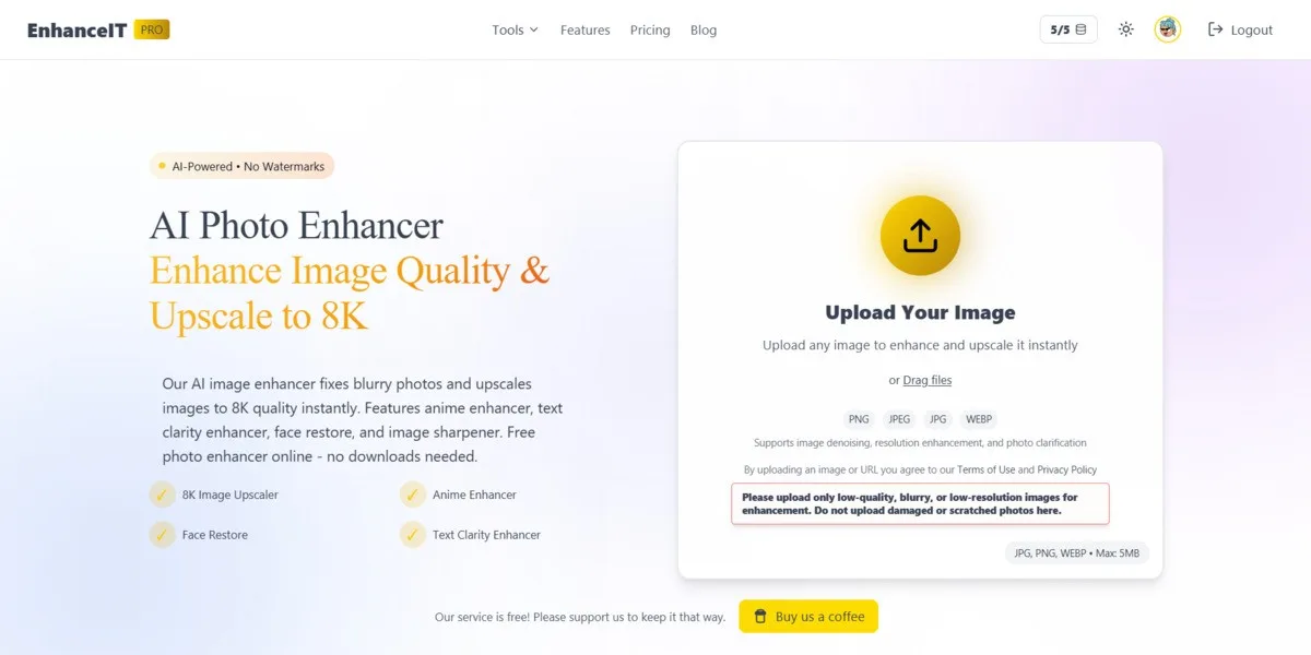 Top 5 Photo Enhancer Tools in 2026: Tried And Tested