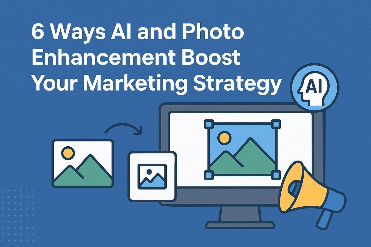 6 Ways AI and Photo Enhancement Boost Your Marketing Strategy
