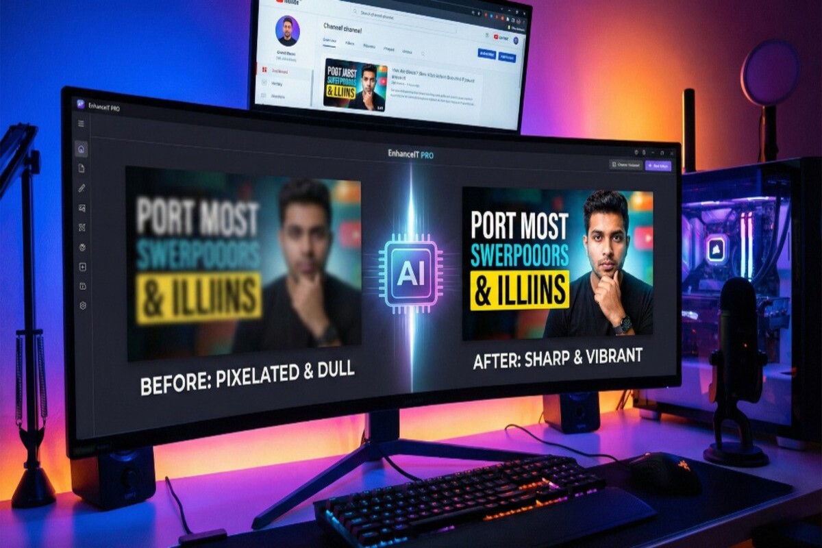 How to Enhance YouTube Thumbnails Using EnhanceIT PRO