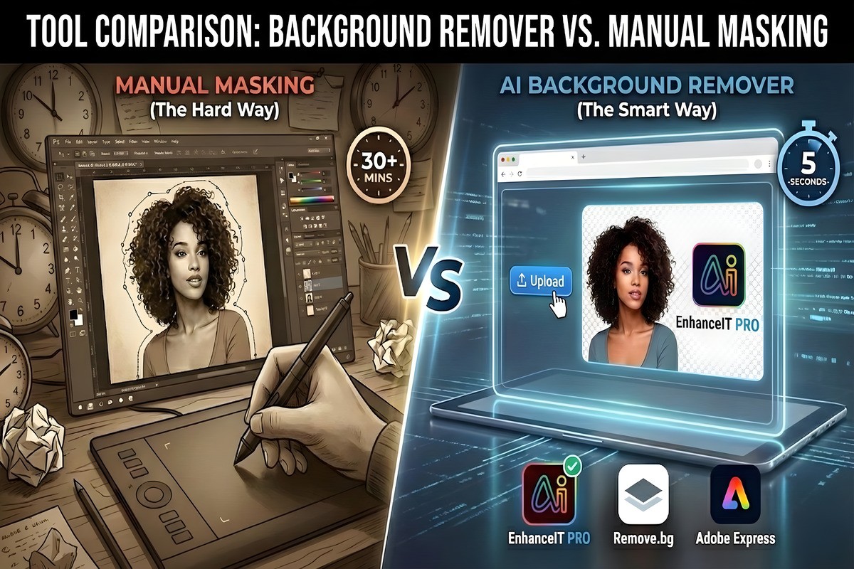 Tool Comparison: Background Remover vs. Manual Masking in 2026