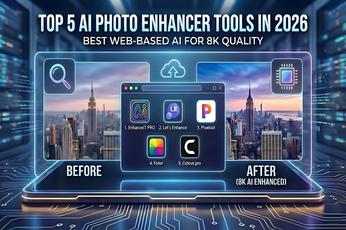 Top 5 Photo Enhancer Tools in 2026: Tried And Tested