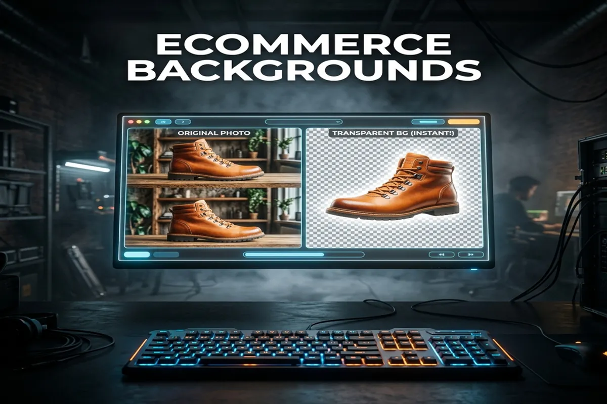 Background removal for ecommerce product photos