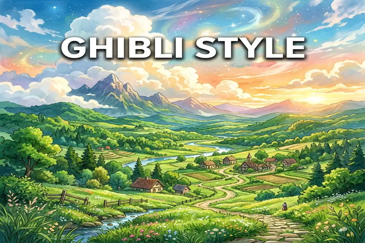 How to convert your photos to Ghibli style