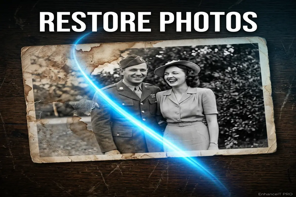 Top 8 best AI tools to restore water-damaged photos in 2026