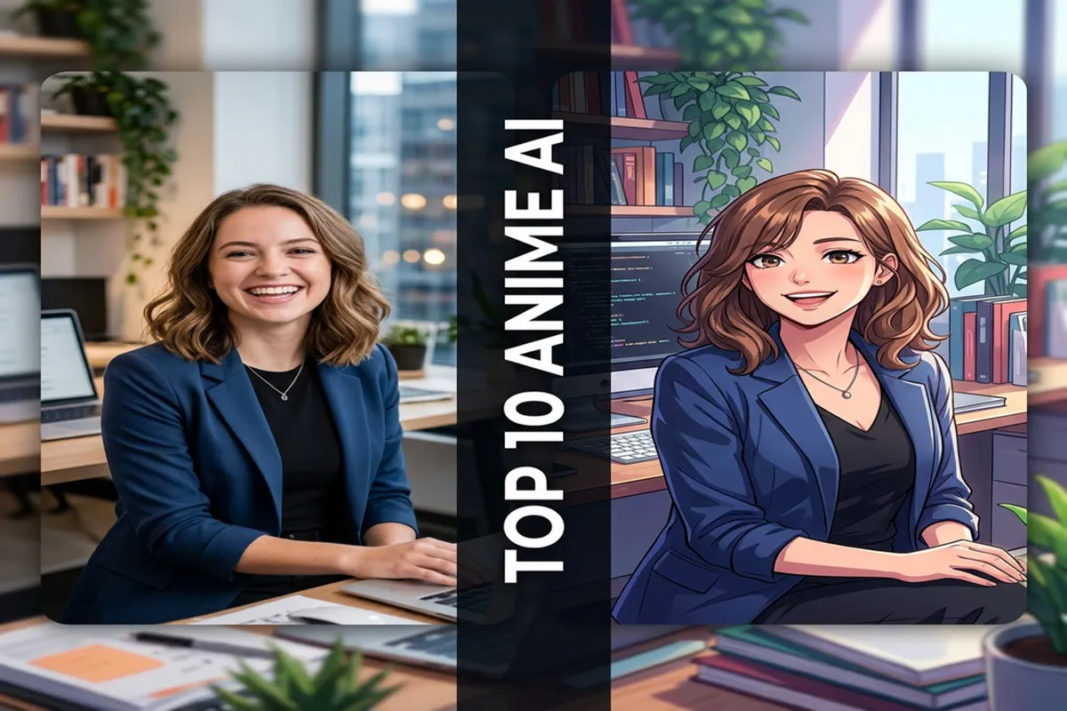 Top 10 Best AI Photo to Anime Converters in 2026 (Free & Paid)