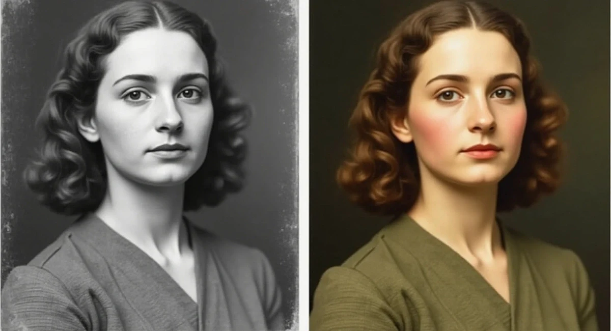 Free online AI image colorizer
