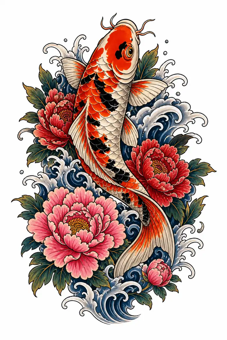 Japanese tattoo design example