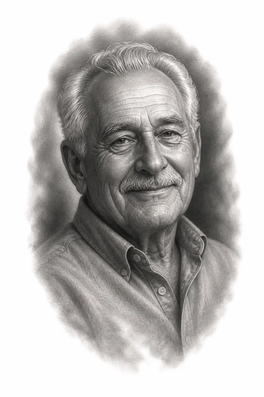 Portrait tattoo design example