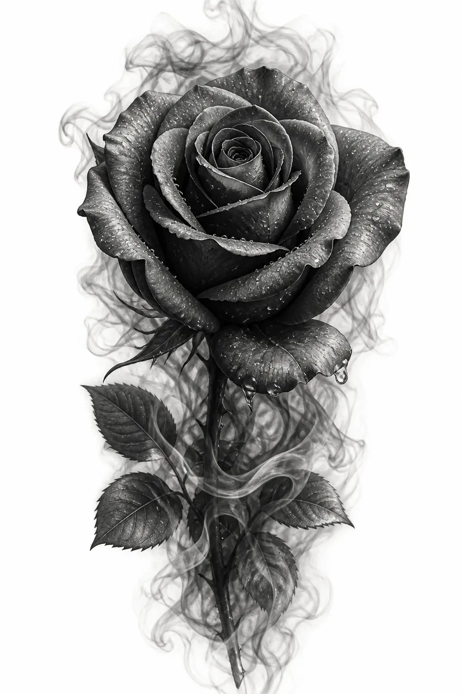 Realism tattoo design example