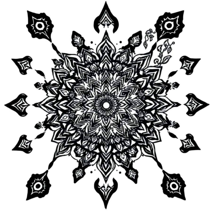 Blackwork Skull
